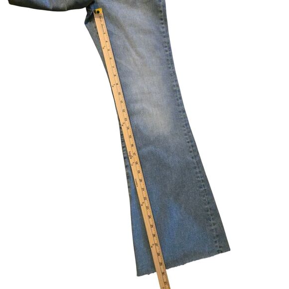 Frame Size 30 Womens Jeans Le Easy Flare Retro 70's Inspired Organic Cotton - Picture 8 of 9